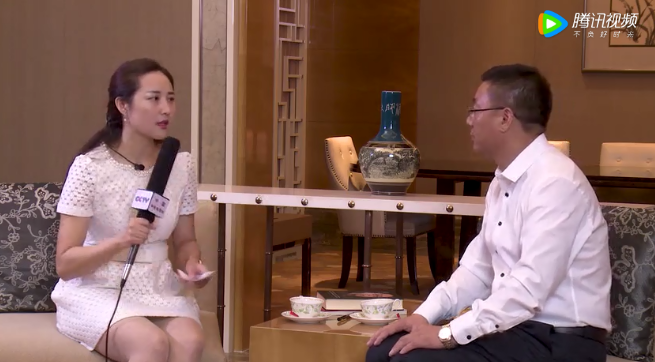 品牌训练营CCTV系列节目主持人采访千嬴游戏官网(中国)有限公司机电创始人张翔